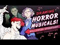 Horror Musical Triple-Feature! | Halloween SPEEDPAINT