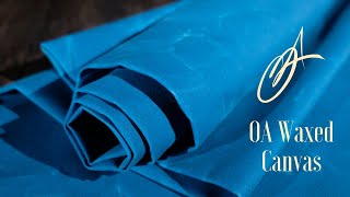 OA Waxed Canvas - Mosaic Blue 10oz