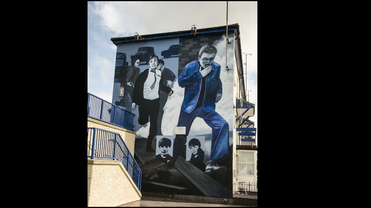 Street Murals of Derry, Northern Ireland, UK