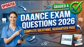 Daance Exam Questions With Complete Solutions (2026) 🔥 Graded A Guaranteed | Pass With Confidence 💯📚
