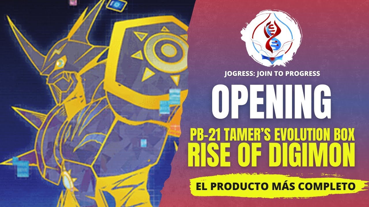 🎄OPENING NAVIDEÑO🎄 - PB-21 Rise of Digimon. JOGRESS: Join to Progress. Digimon TCG