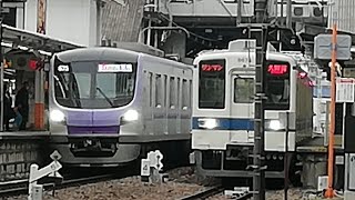 東京メトロ18000系  18107編成   67S   急行 南栗橋行き 西新井駅発車