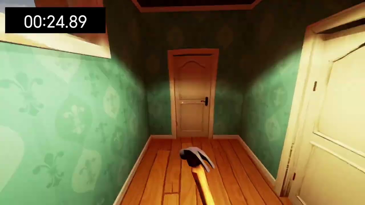 hello neighbor alpha 1 спидран
