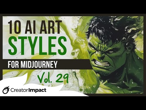 10 GRABBING Midjourney Prompts Styles & Tips: Vol 29