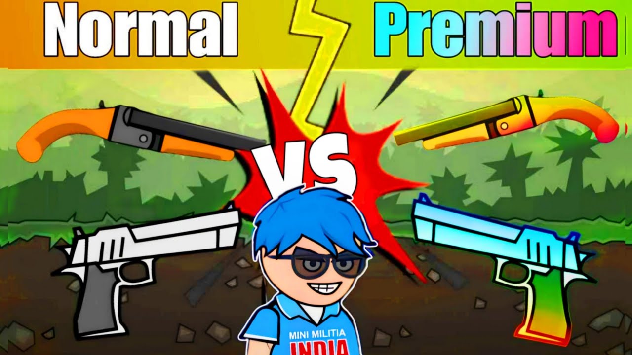 Mini Militia Classic All Guns Premium Version YouTube