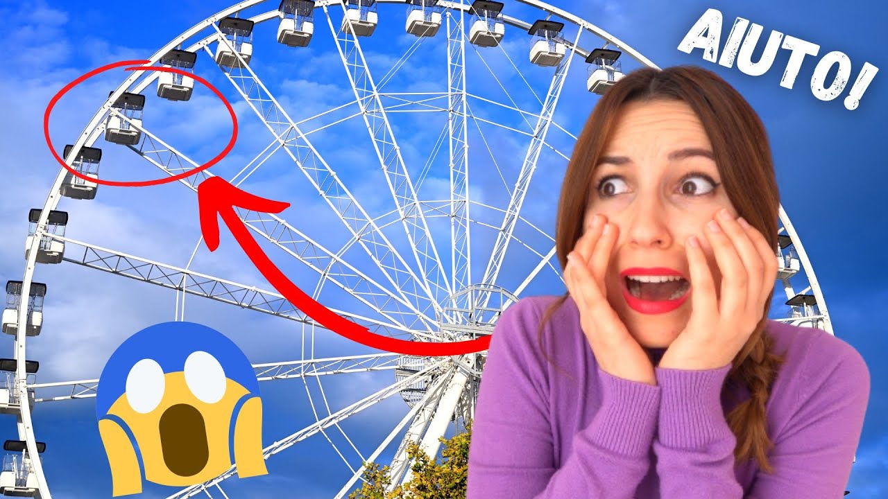 TRASCINATA SULLA RUOTA PANORAMICA DA UN PAZZO! *vlog Budapest*