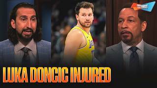 Lakers CURBSTOMPED by Thunder, What does Luka Doncic’s injury mean for Los Angeles? | FTF Information