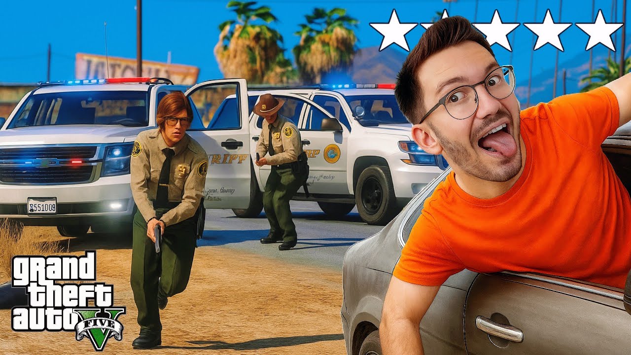 En Çok Arananlar Listesine Girmek ! | GTA 5