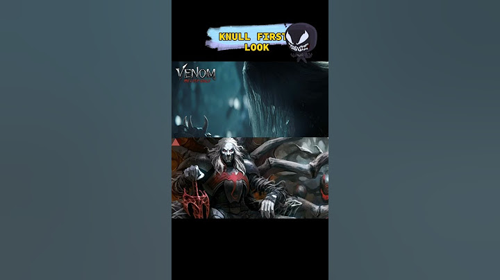 Knull First Look in Venom 3 The last Dance Final Trailer #venom3 #venomthelastdance #mcu #marvel