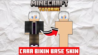 How to Easily Create a Minecraft Base Skin !!