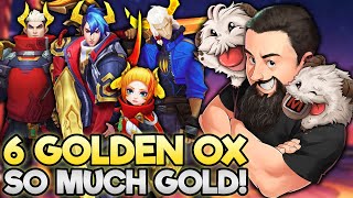 6 Golden Ox - It s Raining Gold Hallelujah TFT Cyber City Teamfight Tactics