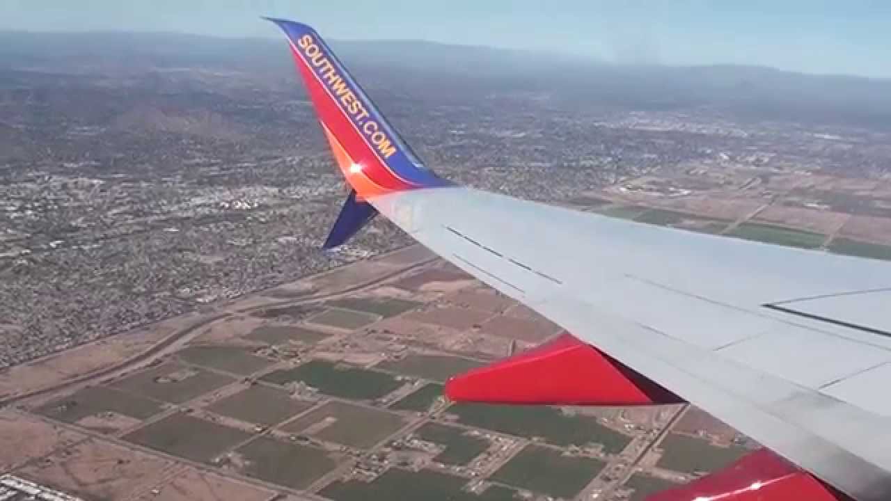 Southwest Airlines Quick 737 Takeoff From Phoenix YouTube