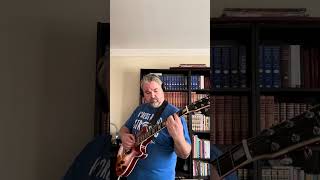Fingerstyle Chords On Big Lou Wide Neck Electric Guitar Les Paul Model