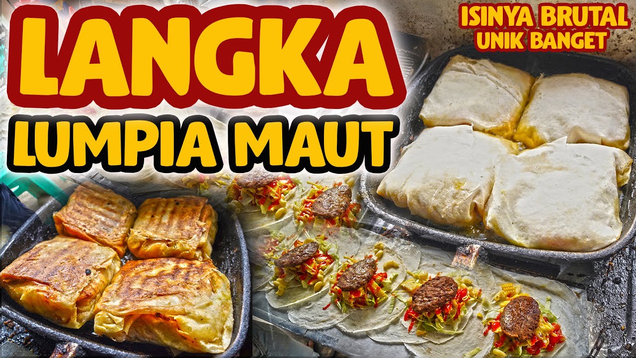 BRUTAL GILAK ISINYA !!!!! OMSET JUTAAN SEBULAN !!! MAKANAN UNIK LUMPIA BEEF JARANG ADA !!!