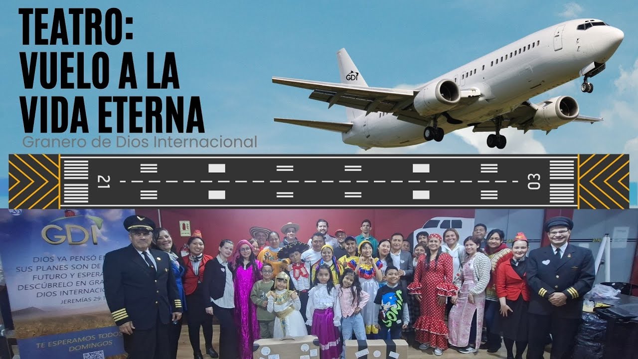 ✈️ Vuelo a la Vida Eterna | Jesús es el Camino, la Verdad y la Vida | Obra Cristiana Impactante