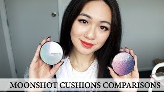 Moonshot Micro Correct Fit Cushion Vs. Moonshot Micro Setting Fit Cushion Comparisons & Review