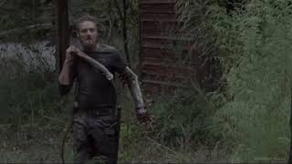 The Walking Dead 10x12 Negan and Aaron Scene [HD] Whisperer Negan