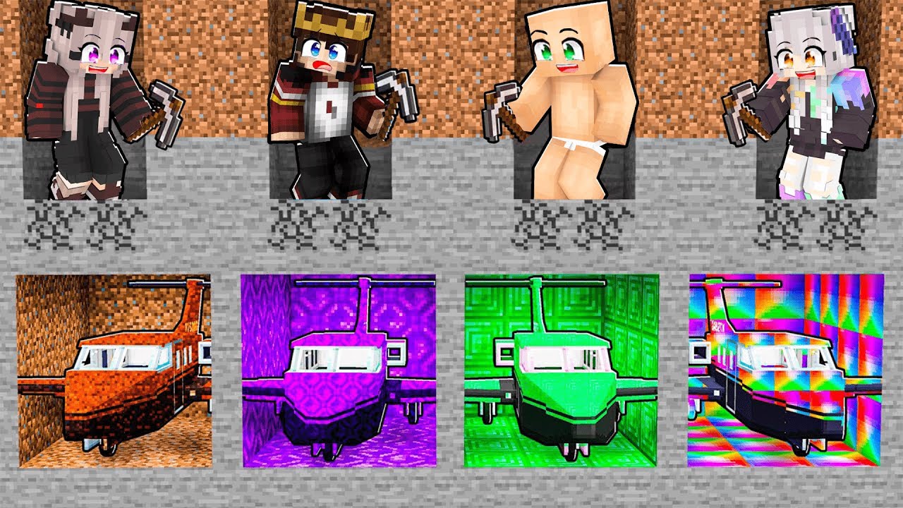 Minecraft'ta Gömülü Gizli Hazineleri Bulduk!