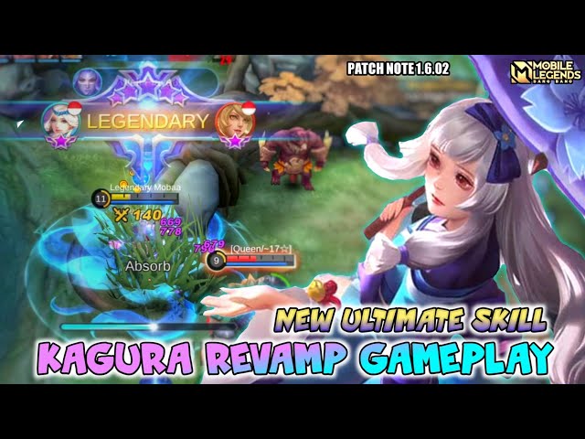 Kagura Revamp 2021 Legendary Gameplay - Mobile Legends Bang Bang 