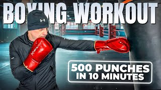 500 Punch Boxing Workout | Rapid Fire Combos