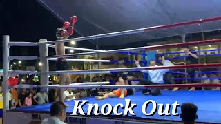 Cú đá Knock Out của võ sĩ Muay Thái DFC Mỹ Tú