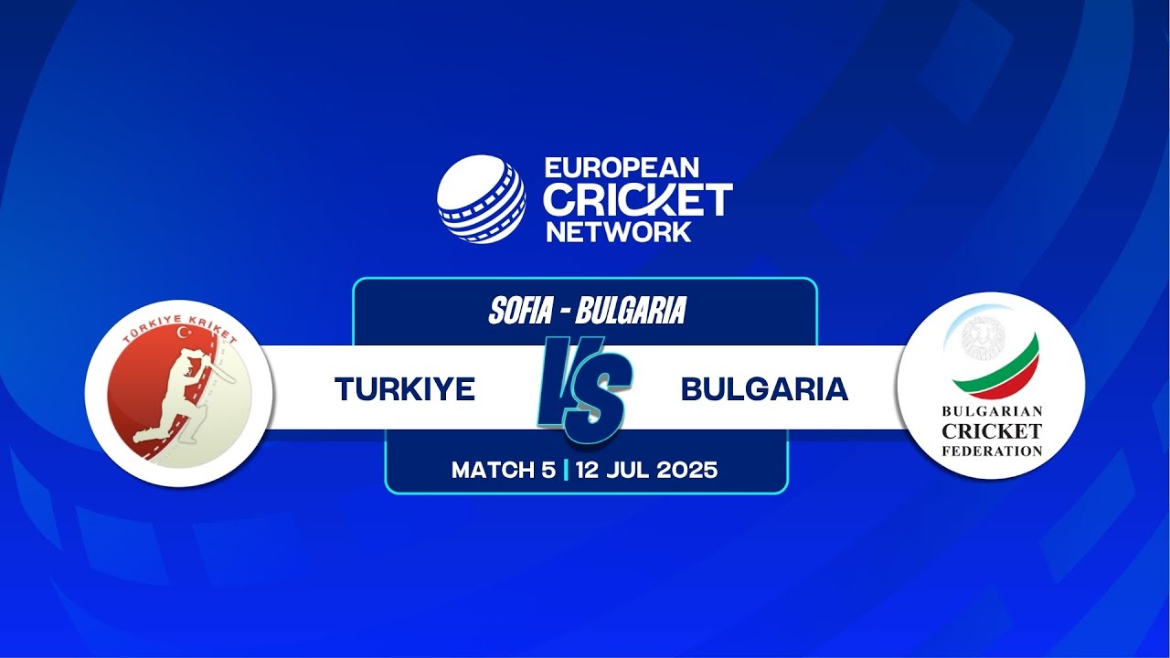 Match 5 - TUR vs BUL | Highlights | ECN Bulgaria T20I, 2025 | 12 Jul 2025 | ECN25.069