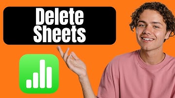 How to Delete a Sheet in Apple Numbers Spreadsheet