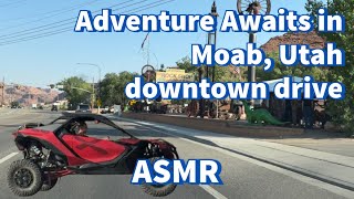 Driving through Moab Utah to Arches National Park ASMR Relax and enjoy