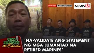 Download Lagu Atty. Baligod: Affidavit ng mga lumantad na retired marines, notaryado | Ted Failon \u0026 DJ Chacha MP3