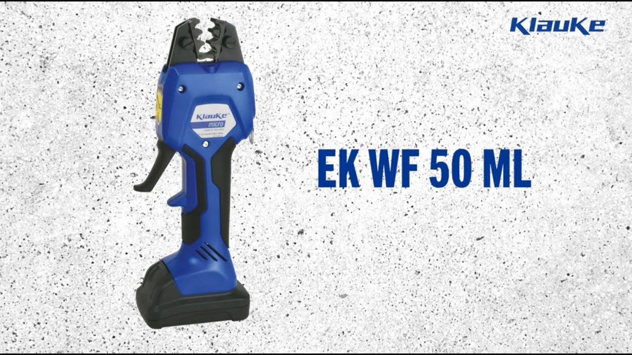 Klauke  EKWF50ML - Crimper for Wire Ferrules