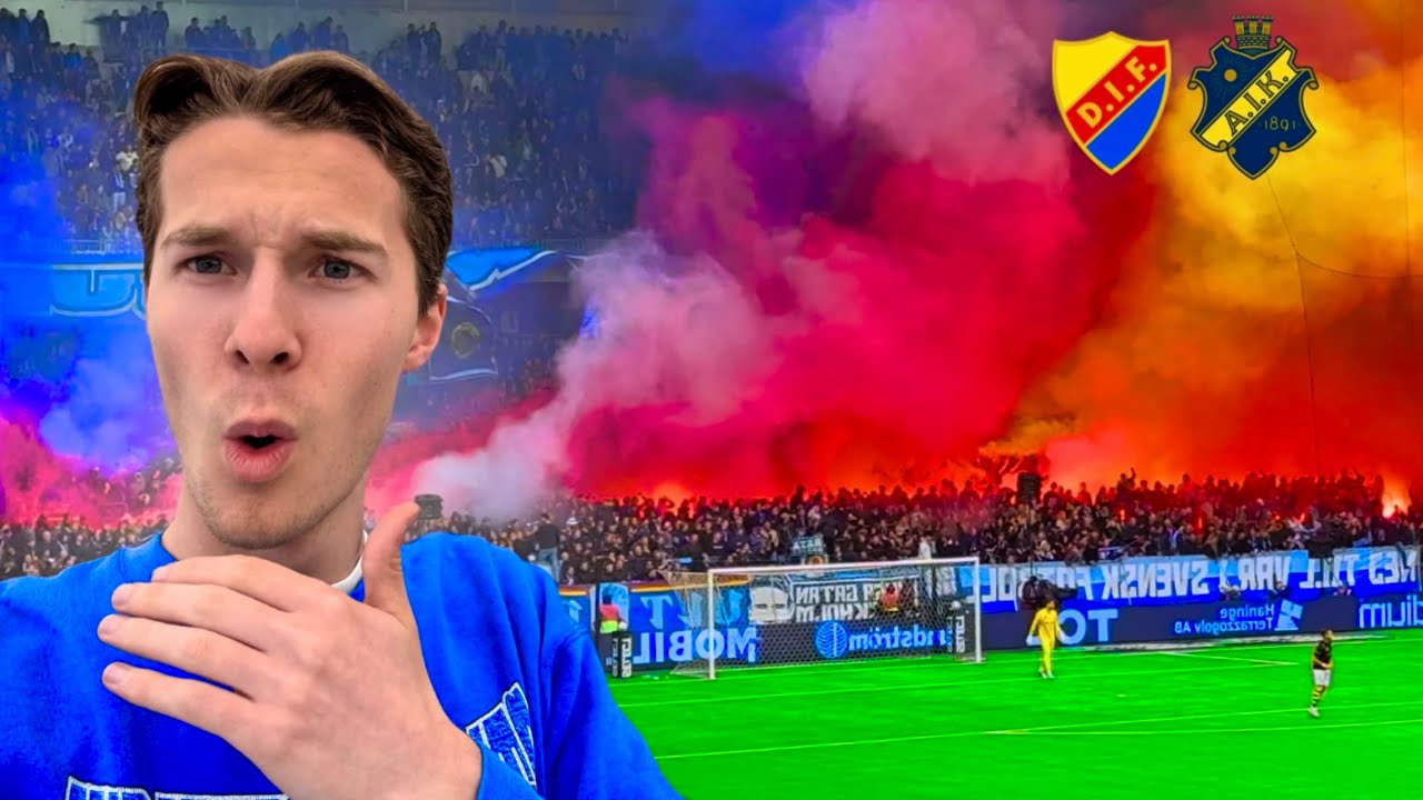 Sveriges STÖRSTA derby! | Stockholmsderby DJURGÅRDEN-AIK Allsvenskan 2025 | Match Vlogg