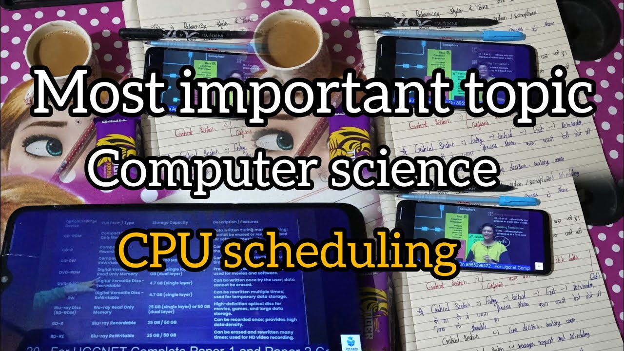 💻Operating System: CPU Scheduling Full Concept | Ready to Running State📖📝