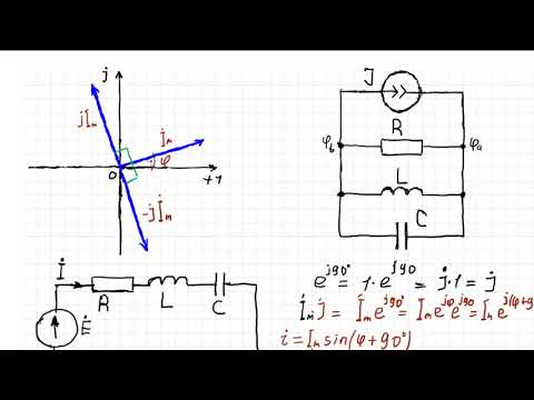 Теоретические основы электротехники 30. Символический расчёт схем синусоидального тока.