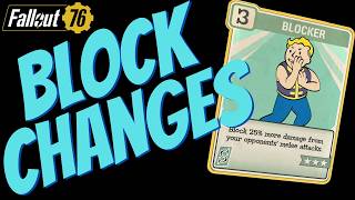Fallout 76 PTS - Checking Out Changes To Blocking