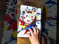 Drawing POMNI!!🤡✨｜coffee spill art☕️ #theamazingdigitalcircus #shorts