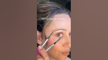 #BROWS STOP GUESSING AND MEASURE TO MAKE THEM EVEN & SYMMETRICAL ✨ browtool.com