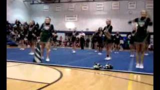 Phs varsity cheerleading team cheer and dance comp