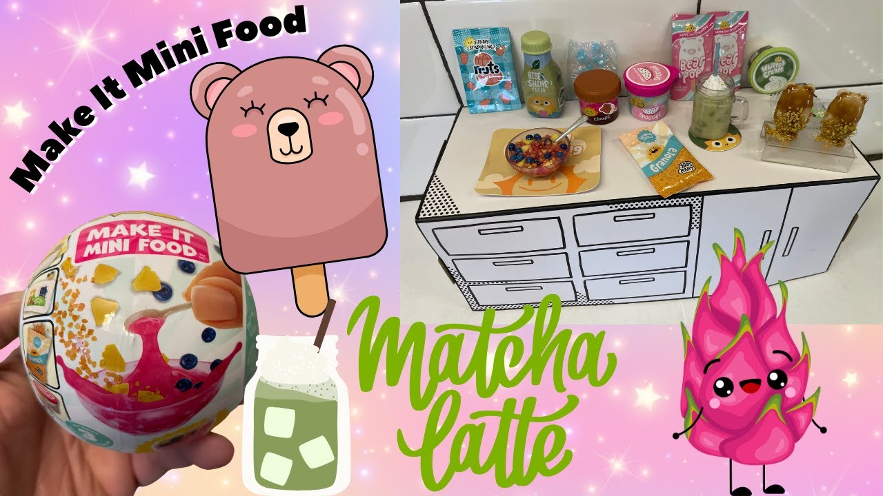 MiniVerse - Make It Mini Cafe Series - Opening and Making