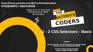 12 2 CSS Selectors Basic