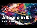 Allegro In B K 3 By W A Mozart ABRSM Grade 3 Piano 2025 2026 A10
