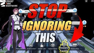 Chaos Zero Nightmare: The Hidden System Everyone’s Ignoring – Research Facility Explained!