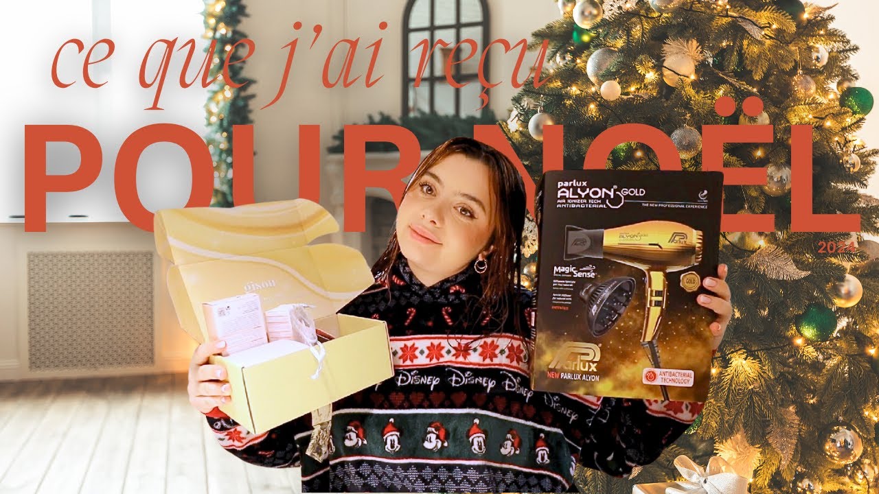 ce que j'ai reçu pour noël 2024 🧴🎀🧸