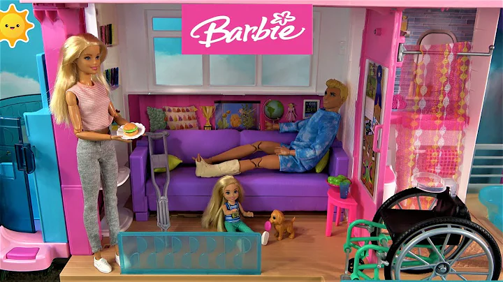 Barbie Dream House Story about Needy Ken with Brok...