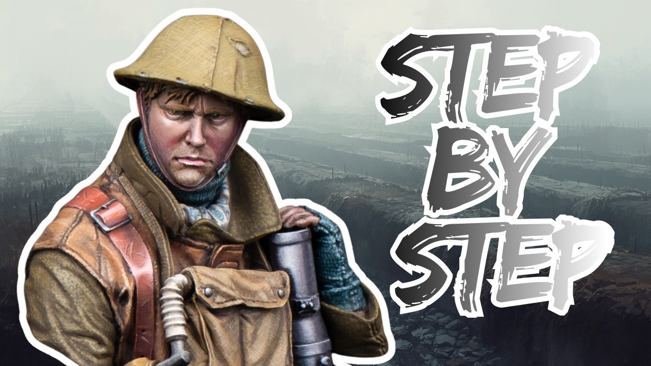 How to Paint Realistic Miniature Faces - Step by Step