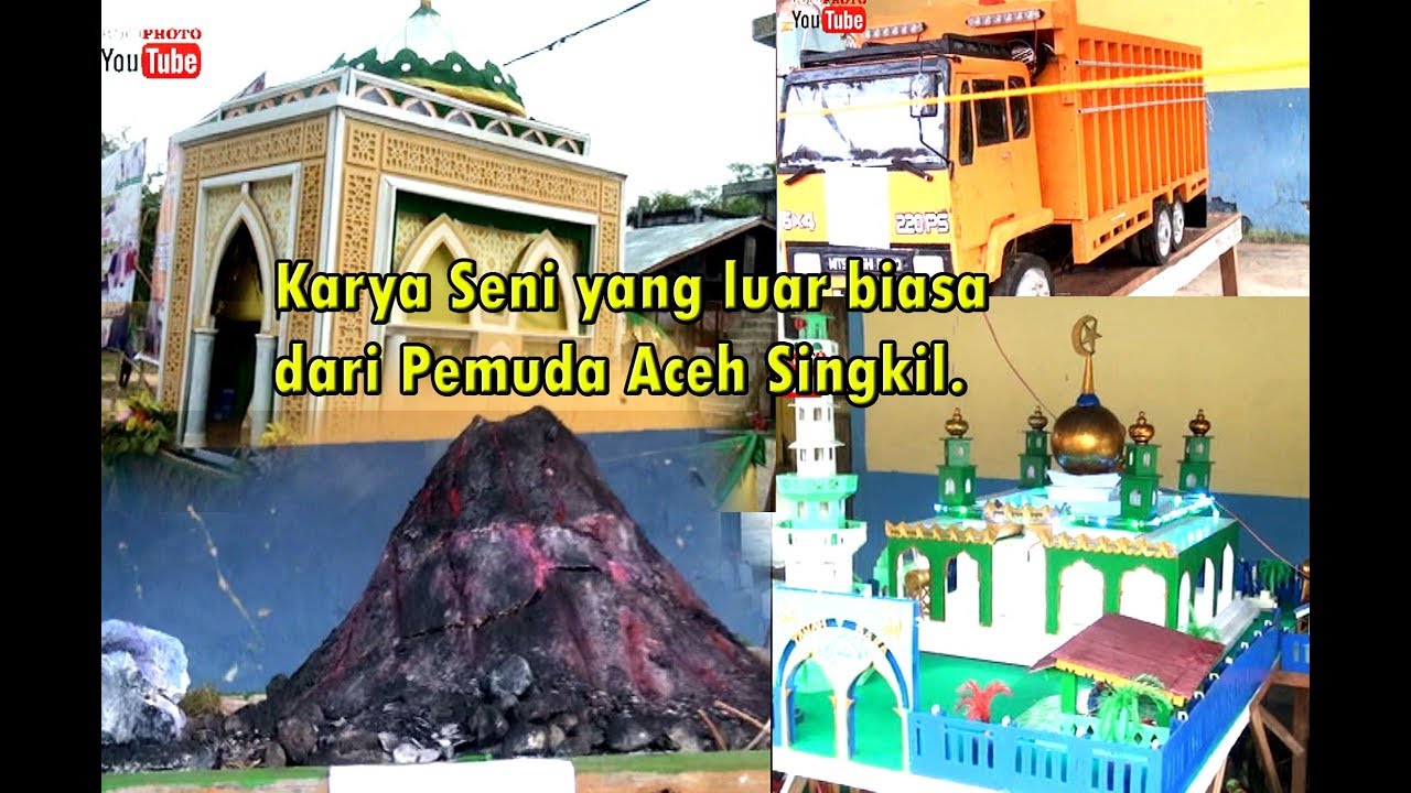 Hasil Karya Seni yang Luar biasa dari Pemuda Aceh