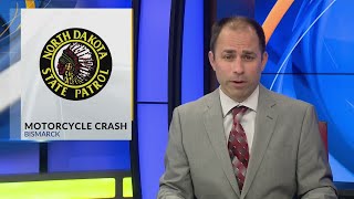 One dead in motorcycle crash in Bismarck