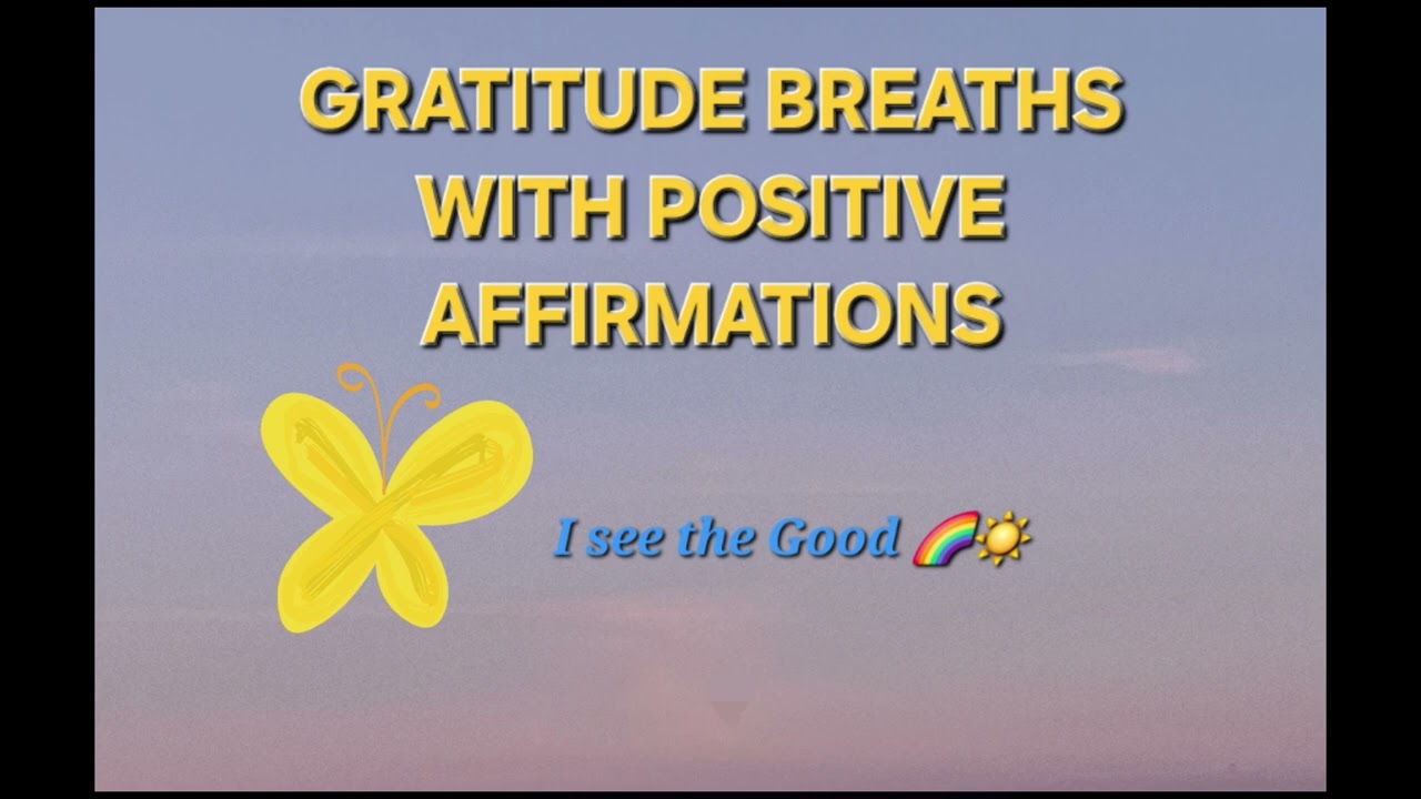 4+ Min. Kids Meditation + Positive Affirmations, soft relaxing music to feel confident & relaxed 🌈❤️