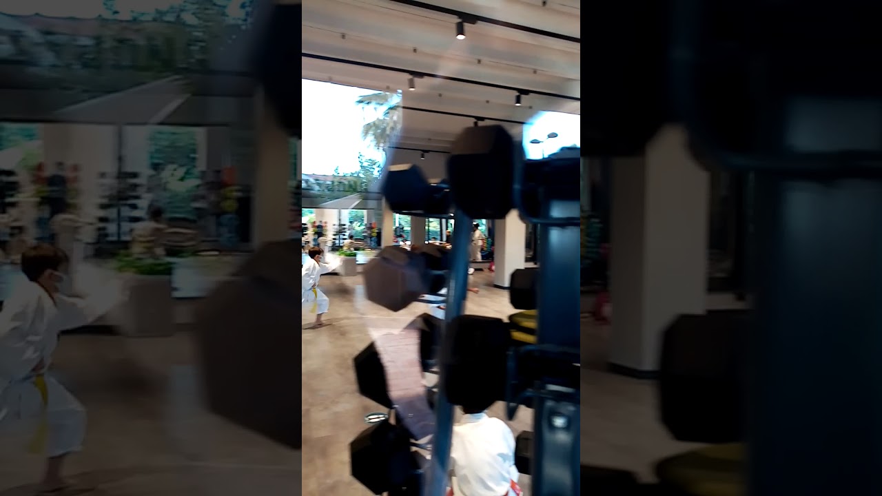 karate 1'st test oss😊