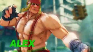 SFV 신 캐릭터 알렉스 소개 트레일러 feat. OOPARTZ