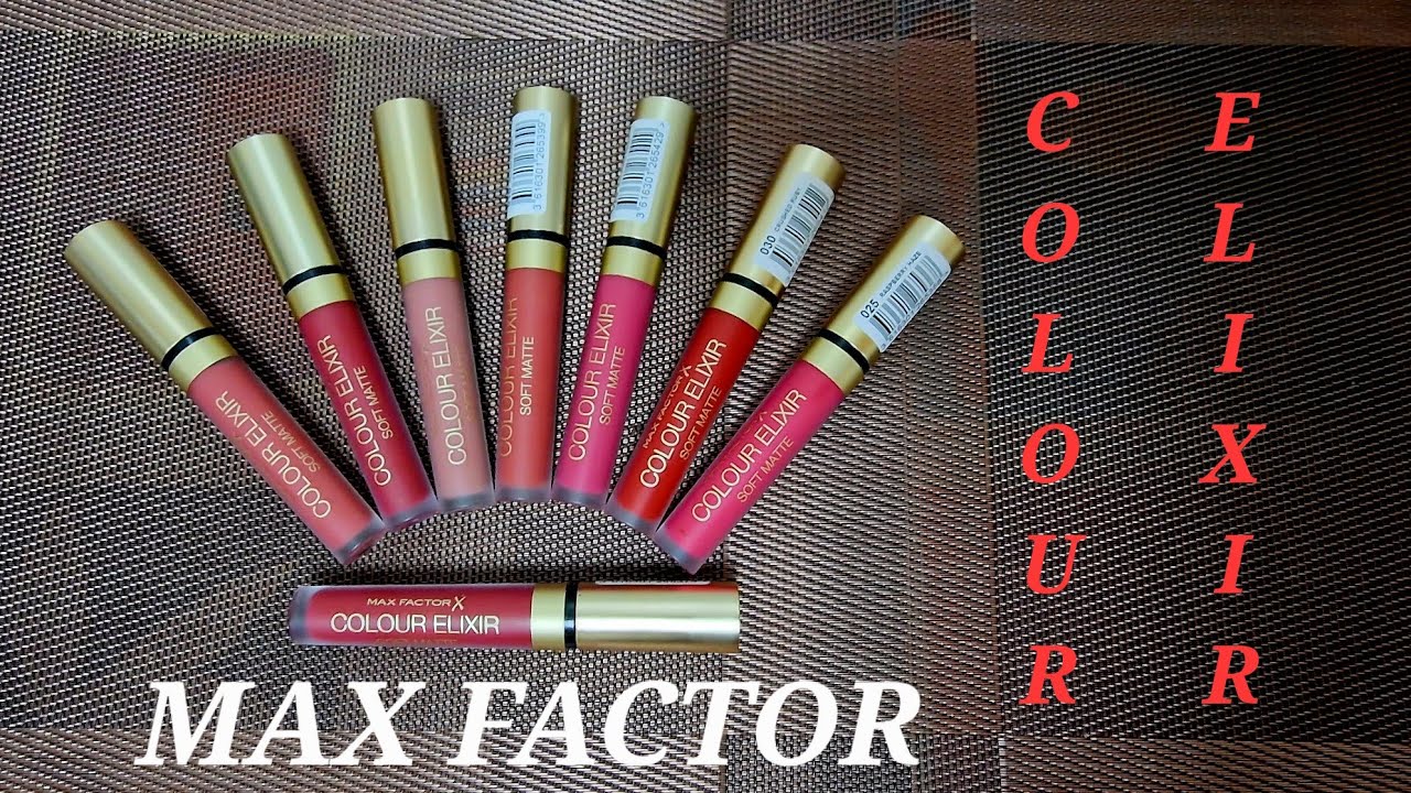 MAX FACTOR: Labiales💋 con vitaminas ☀️y proteinas de seda🐛